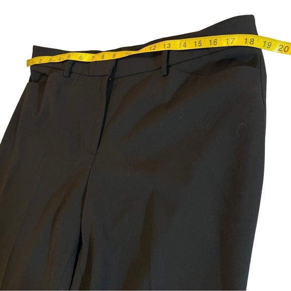Nordstrom Halogen Women’s High Rise Dress Trouser Pants Black size 14 career - Picture 8 of 15